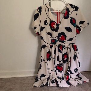 Floral mini dress